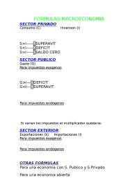 economia formulas macro