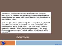 Induction - Object Oriented Programming and Data Structures - Lecture ...