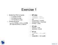 Definite NPs - Introduction to Formal Semantics - Lecture Slides