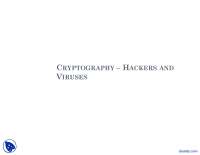 Understanding Public Key Systems, RSA Algorithm & Hackers' Virus Detection in Cryptography