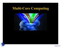 Multi Core Computing - Advanced Theory of Computation - Lecture Slides