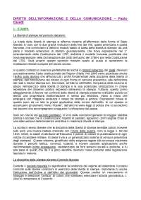 Diritto informazione e della comunicazione