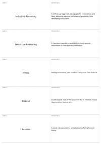 Exam I Review - 2/18/2014 | EPI 390 - Disease in Society