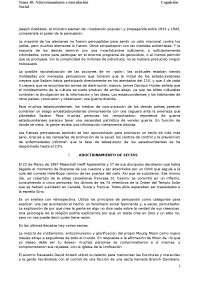 Adoctrinamiento e inoculación: cognición social