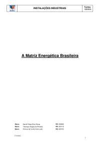 ED - Matriz Energética