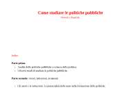 Come studiare le politiche pubbliche - Howett-Ramesh
