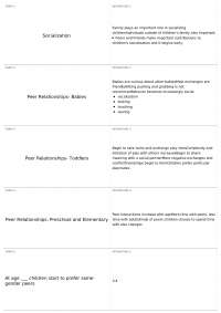 Exam 3, part 1 | HDFS 211 - Child Growth and Development