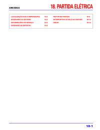 Manual Servico Honda XRE 300 2010 - 18 partida el?trica