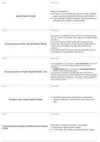 EXAM 4 J.SHAW | PSY 320 - Health Psychology