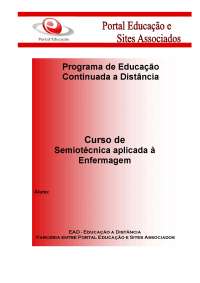 Semiotécnica Aplicada à Enfermagem