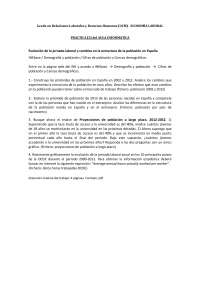 Evolución de la jornada laboral y cambios en la estructura - Ejercicios ...