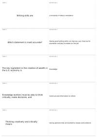 final exam | MGT 3353 - BUS COMMUNICATION (WI)