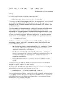 Resumen analisis economico del derecho