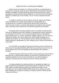 Sociologia violencia de genero - Apuntes de Sociología Política - Docsity