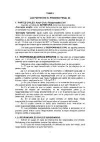 TEMA 5 LAS PARTES EN EL PROCESO PENAL (II) 1.- PARTES CIVILES - Apuntes ...