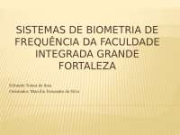 Projeto de Biometria de Frequência na Educação: Faculdade Integrada de Grande Fortaleza