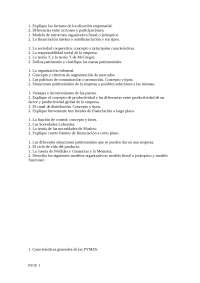 Preguntas exámenes selectividad economia