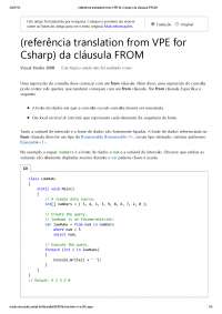 From Cláusula no C#: Uso e Funcionamento