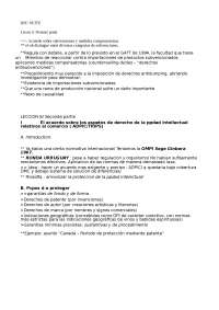 derecho internacional économico