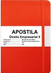 Direito Empresarial II - direito empresarial II - apostila
