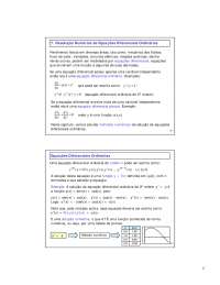 Resolução Numérica de Equações Diferenciais