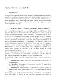 Tesina - Il turismo ecosostenibile