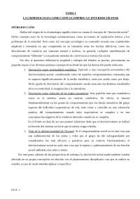 Introducción a la Criminología - Tema 1 - Apuntes de Criminología - Docsity