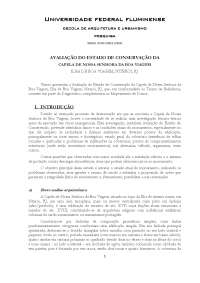 Analise do Estado de Conservação-UFF