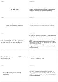 Chapters 1-4 | SOC 221 - Social Problems