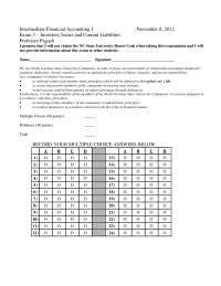 Solved Exam 3 for Intermediate Financial Accounting I | ACC 310 - Docsity