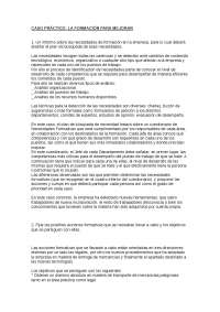 Formacion en la empresa