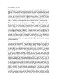 Rousseau e o Contrato Social: Liberdade, Natureza e Sociedade