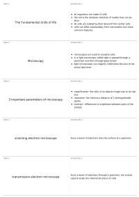 Introduction to Cell Biology: Prokaryotic & Eukaryotic Cell Structure & Function