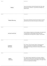 Understanding Media Buying and Advertising: Terms, Definitions, and Strategies