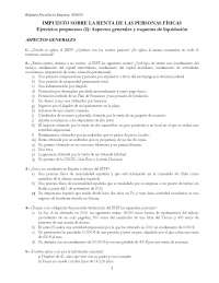 IMPUESTO SOBRE LA RENTA DE LAS PERSONAS FÍSICAS Ejercicios - Apuntes de ...