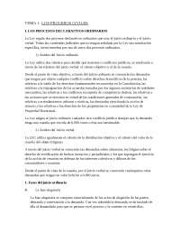 Derecho Procesal. Tema 1 - Apuntes de Derecho Procesal - Docsity