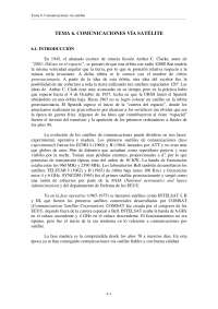 Radiocomunicaciones - Comunicaciones por satélite