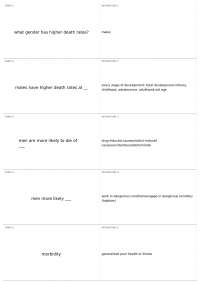 Ch. 11 - Women's Physical Health | PSY 339 - Psychology of Women