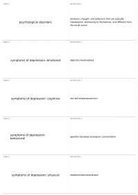Understanding Psychological Disorders: Depression and Eating Disorders in Women