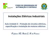 Aula 6 - IE Industriais