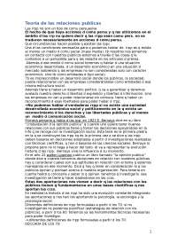 Teoría de las relaciones públicas