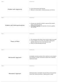 Final Exam | PSYCH 300 - ANIMAL BEHAVIOR