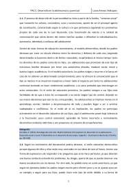 Desenvolupament a l'adolescencia i joventut, PAC C, Psicologia del Desenvolupament