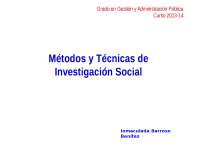 El conocimiento científico de la realidad social - Guías, Proyectos ...