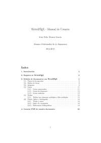 Manual sobre WriteLatex - Apuntes de Ingeniería Infórmatica - Docsity