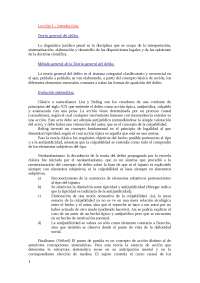 Derecho Penal 1 Tema 1 - Apuntes de Derecho Penal - Docsity