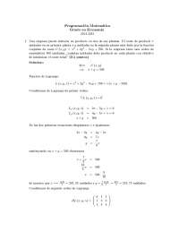 programacion matematica