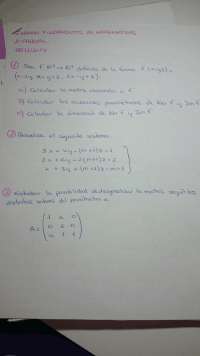 EXAMEN PARCIAL FUNFDAMENTOS DE LAS MATEMÁTICAS DE CC. DEL MAR