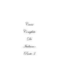 Curso de italiano completo parte 3