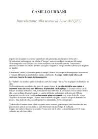 Introduzione alla teoria su qeg